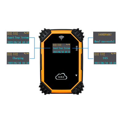 Realtime Security Guard Tour Management App Oled Screen Multiple Display HUA