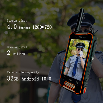 2G 3G 4G Wifi Guard Tour Patrol System Tracking 32GB Front Rear Camera 280g