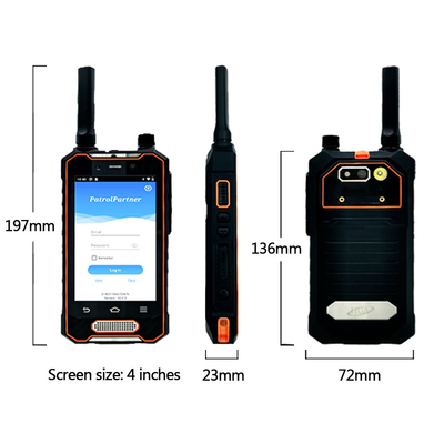 4G GPRS GSM Support GPS Guard Tour System RFID QR Code Checkpoints Scanner