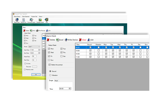 0.45 Milliwatt Guard Tour Software Night Gpp Patrol Management Software Guard Patrolling Device