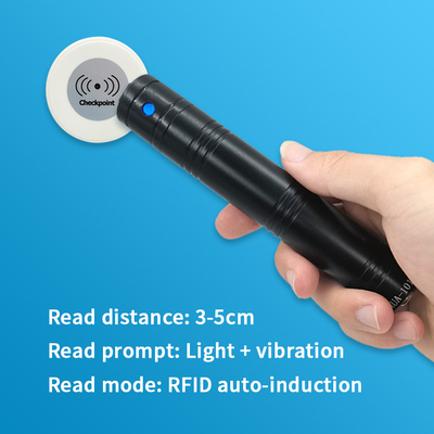 Auto Induction Light / Vibration Reading Mode Security Guard Touring System Handheld Patrol Reader